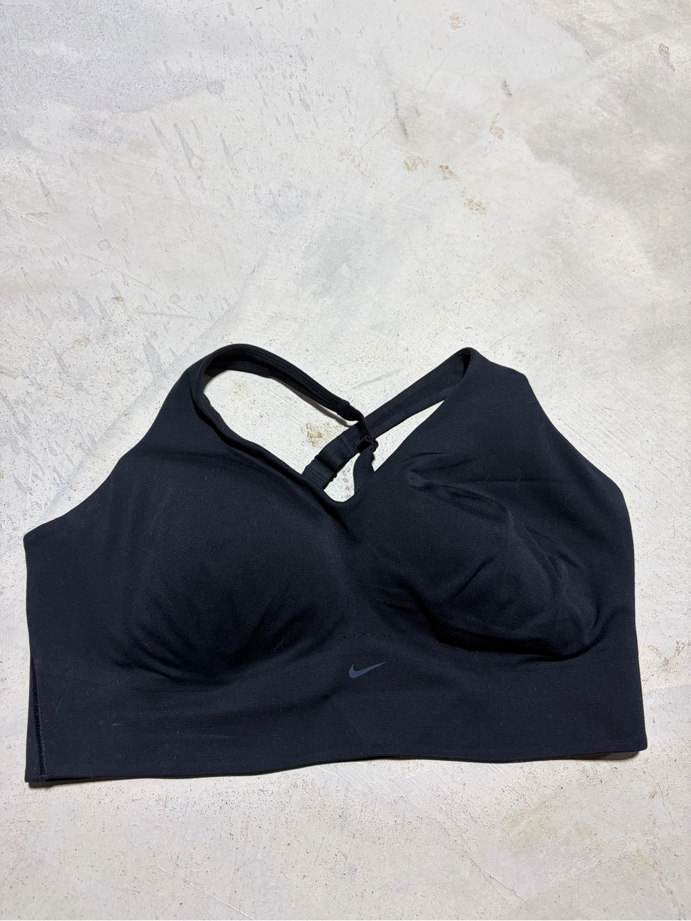 Nike alate Black Sports Bra dri-fit XL